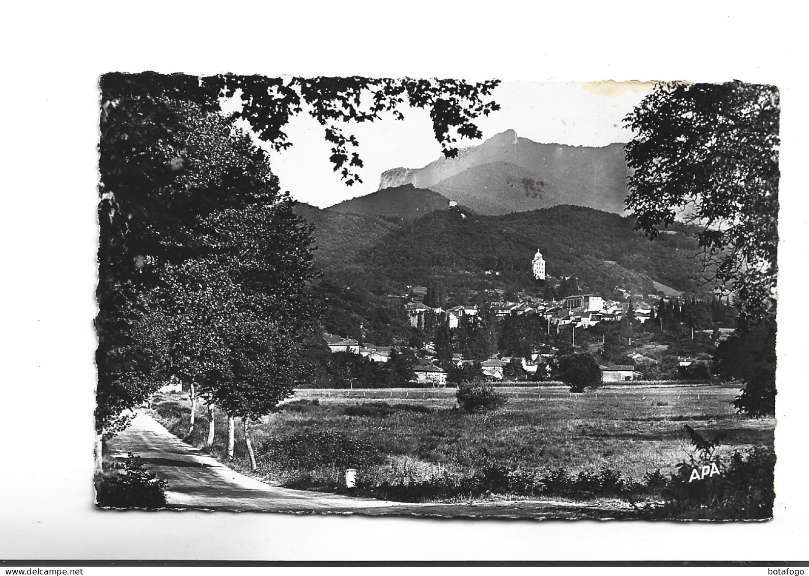 CPA PHOTO DPT 31 ASPET  , VUE GENERALE En 1953! - Autres & Non Classés