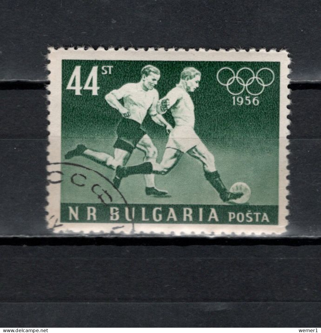 Bulgaria 1956 Football Soccer Stamp CTO - Gebruikt
