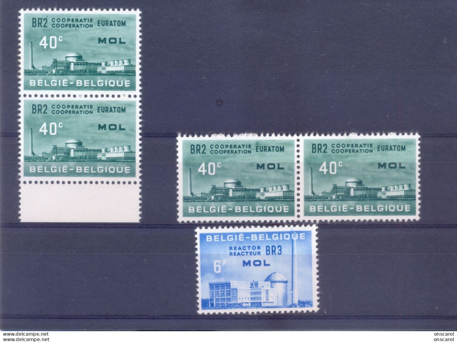 Nr.1195-V1 + V2 + 1297-V2  Postgaaf  **  MNH Prachtig - 1961-1990