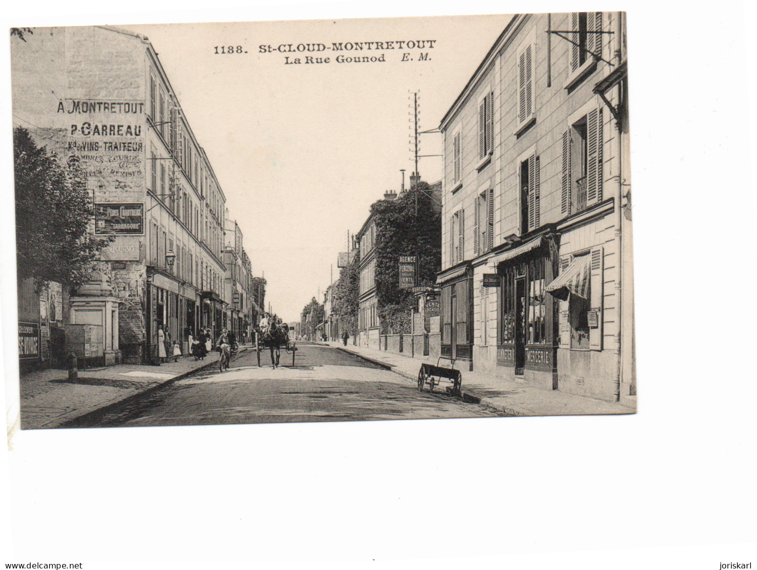 ST CLOUD La Rue Gounaud - Saint Cloud