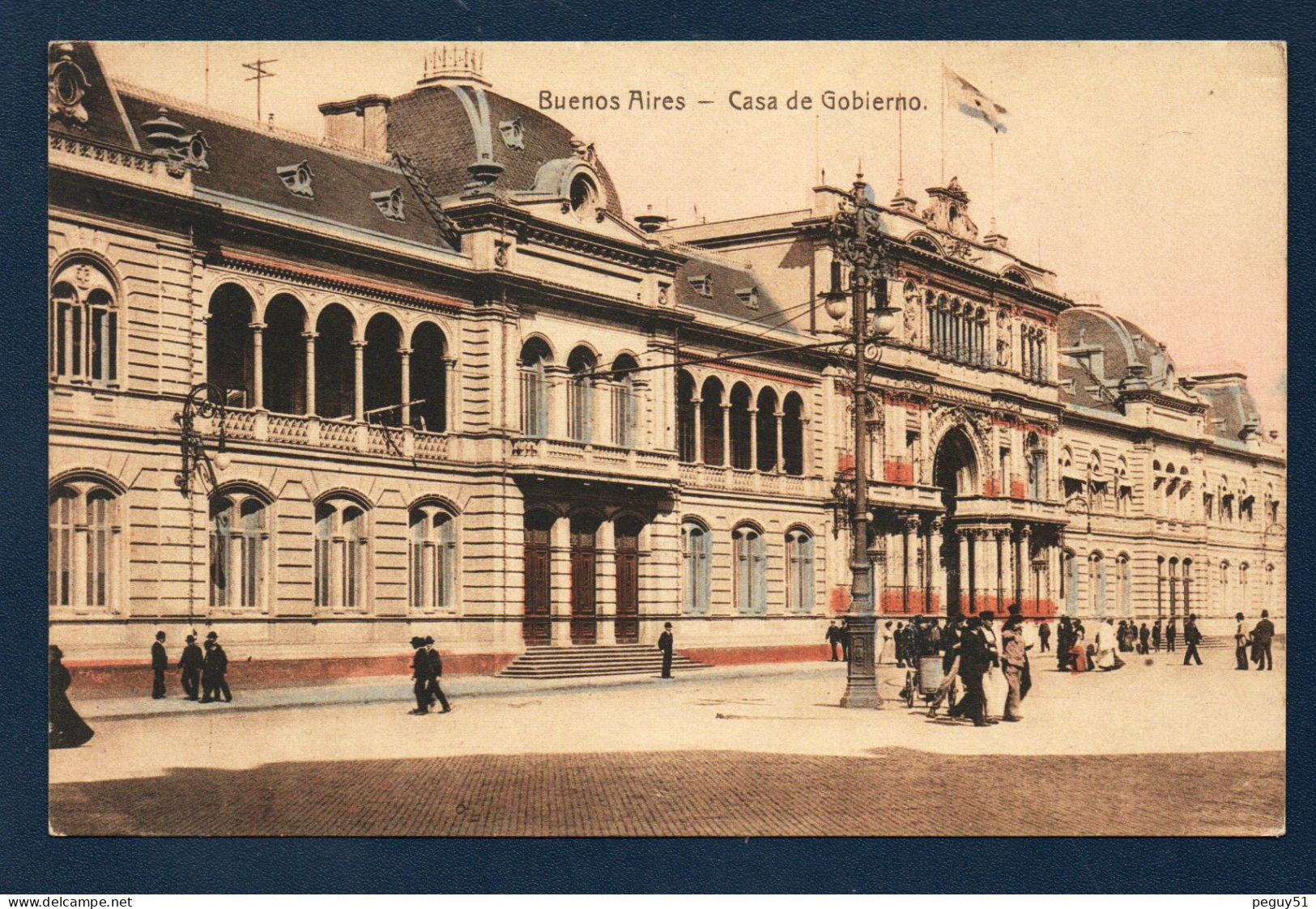 Argentina. Buenos Aires.  Plaza De Mayo. Casa De Gobierno. La Casa Rosada. Résidence Du Président. - Argentina