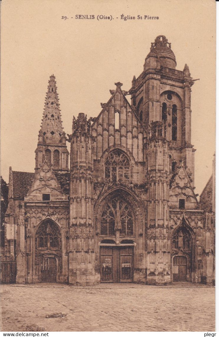 60612 01#2 - SENLIS * - LOT DE 25 CARTES