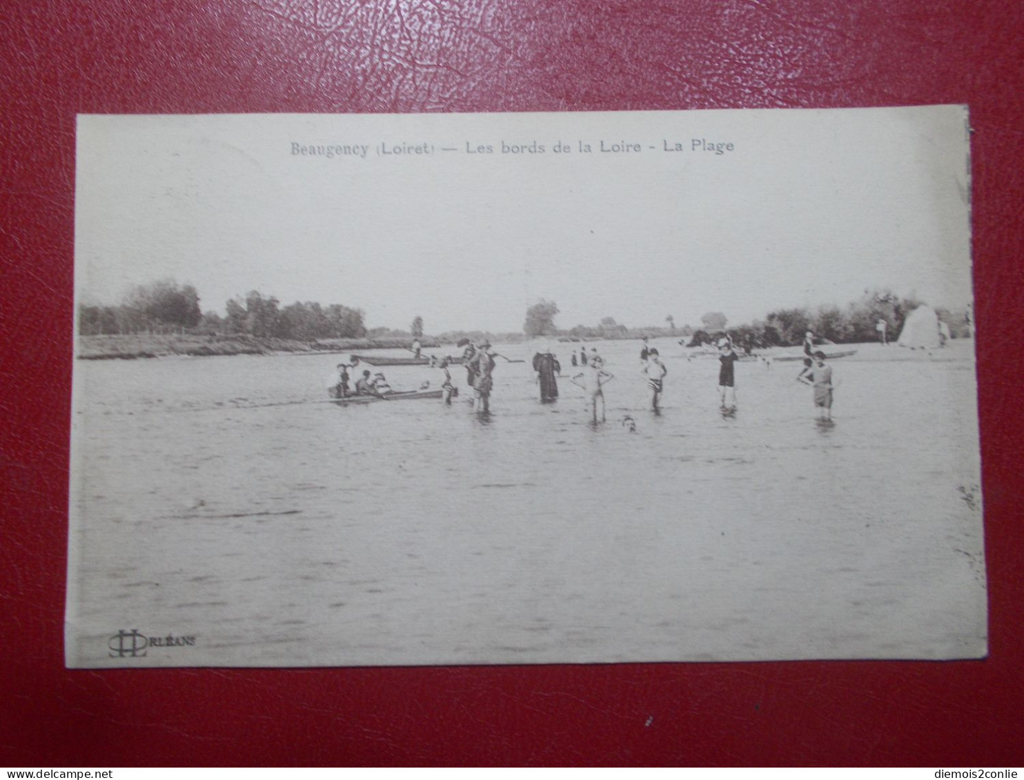 Carte Postale CPA - BEAUGENCY (45) - Bords De La Loire - La Plage (B392) - Beaugency