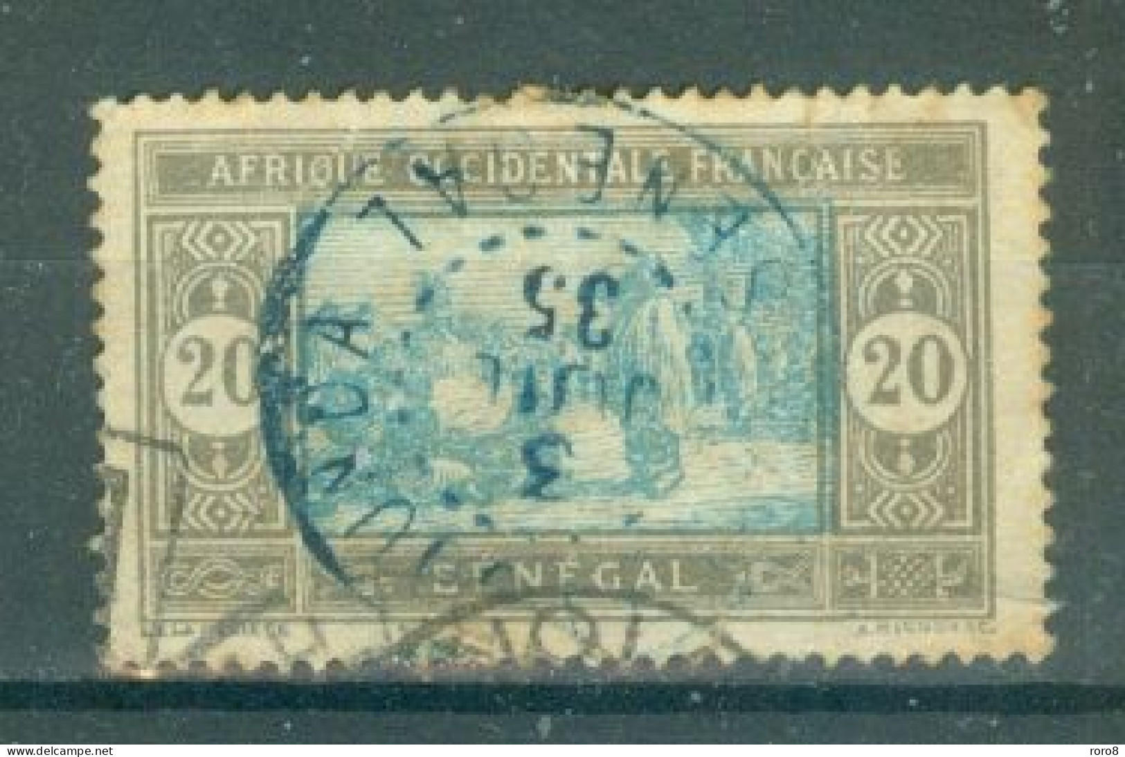 SENEGAL - N°102 Oblitéré - Marché Indigène. - Used Stamps