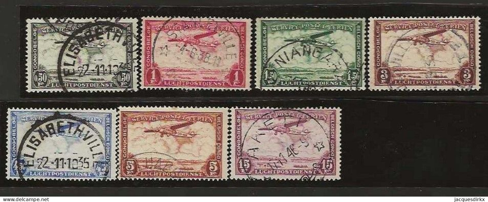 Congo   .   OBP    .   PA 7/15    .    O      . Gestempeld  .   /   .   Oblitéré - Used Stamps