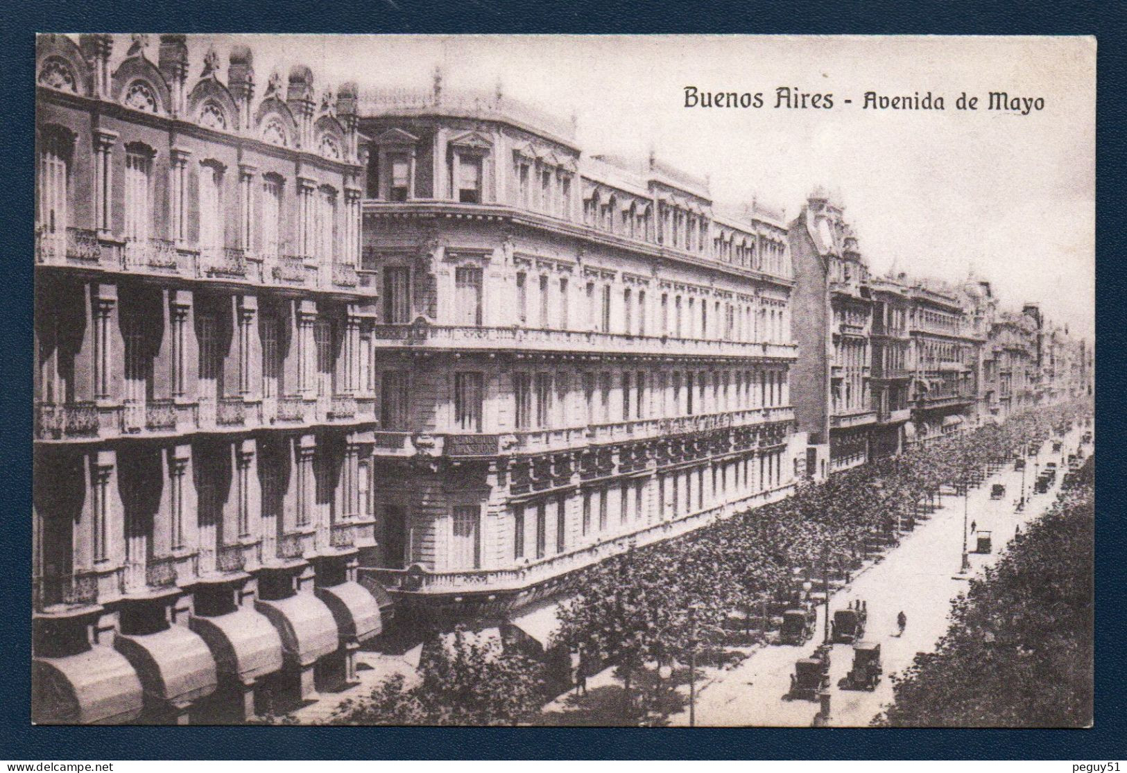 Argentina. Buenos Aires.  Avenida De Mayo. Quartier De Monserrat. Bâtiments Art Nouveau. - Argentine