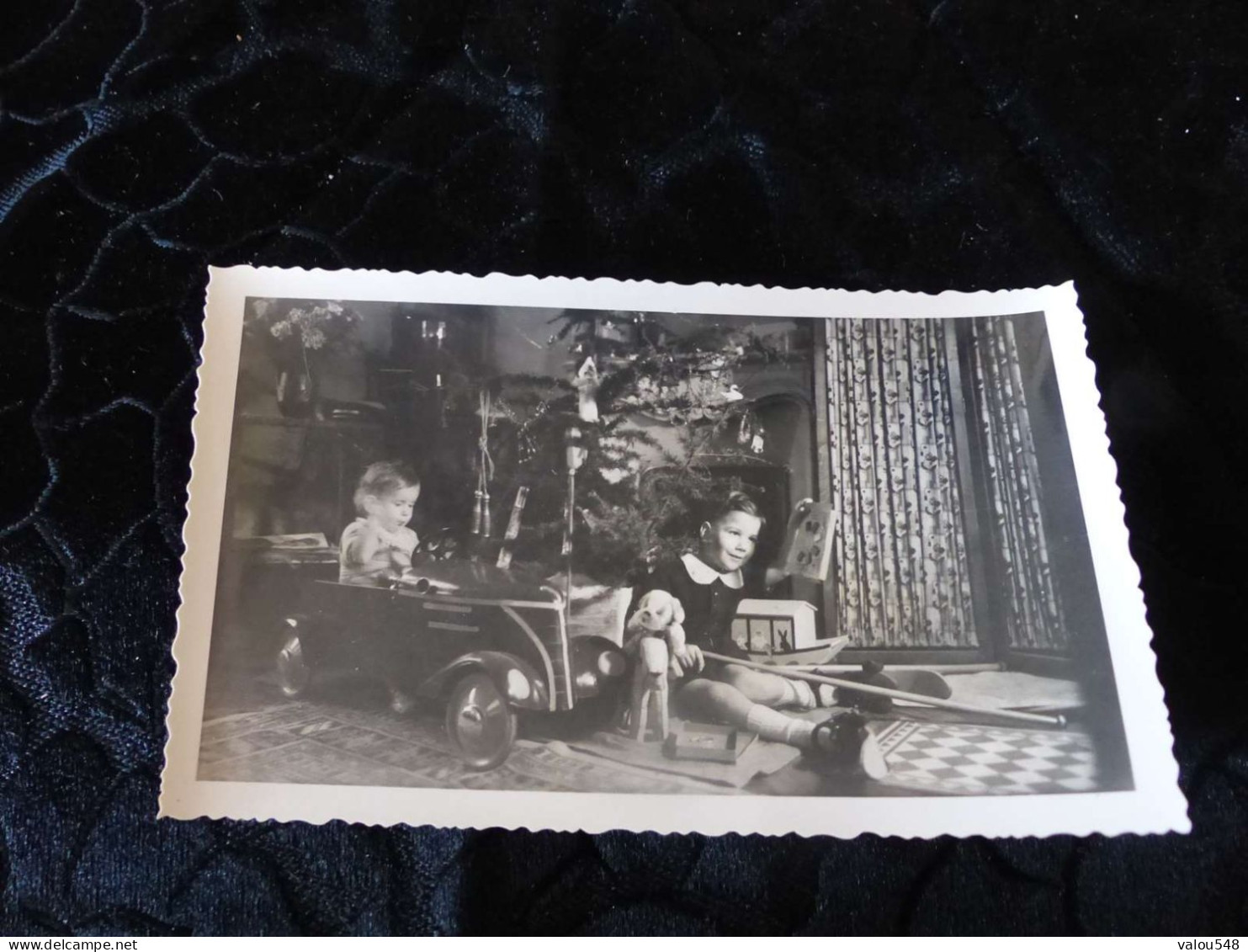 P-533 , Photo , Noël 1942, Jolie Voiture à Pédales - Cars