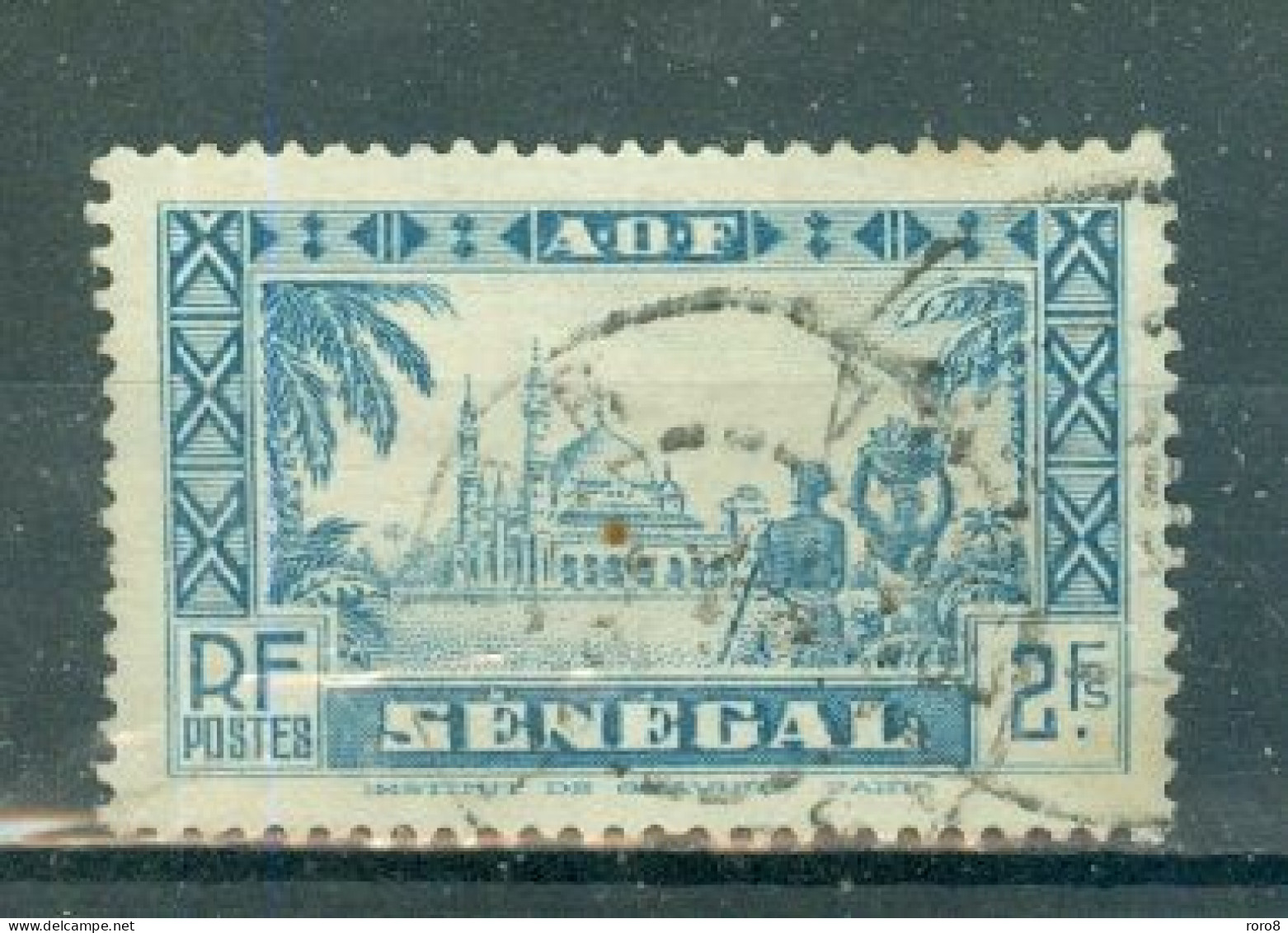 SENEGAL - N°133 Oblitéré - Mosquée De Djourbel. - Used Stamps