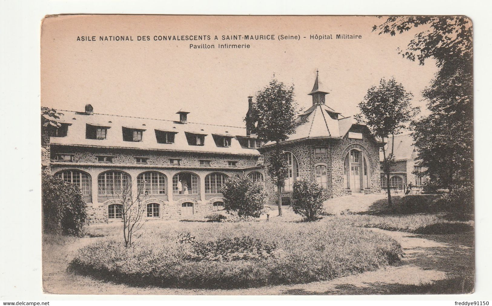 94 . Saint Maurice . Asile National Des Convalescents . Hôpital Militaire . 1916 - Saint Maurice