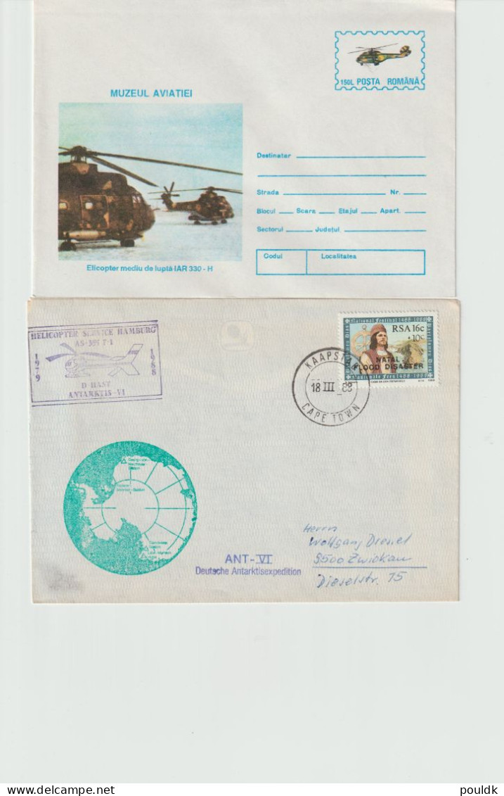 10 Covers With Helicopter Theme, Anything Can Be Here. Postal Weight Approx 270 Gramms. Please Read Sales Conditions Und - Elicotteri