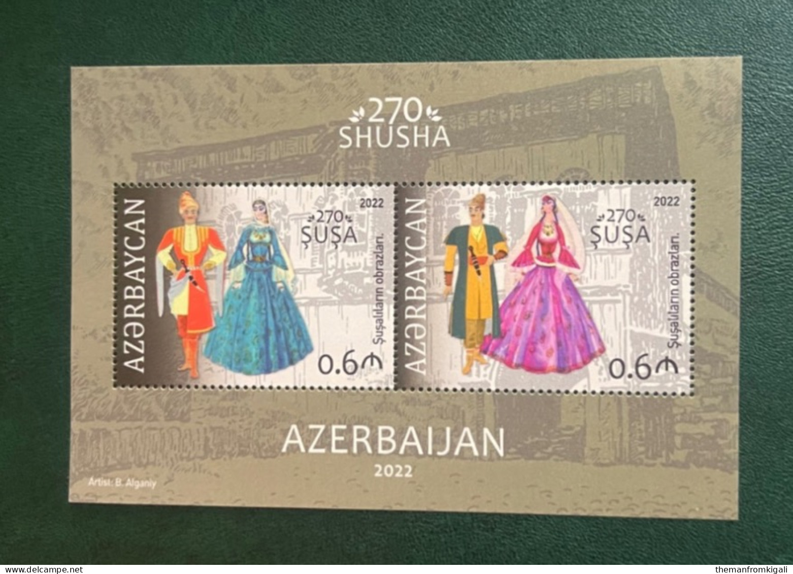 Azerbaijan 2022 - The 270th Anniversary Of Shusha. - Azerbaiján