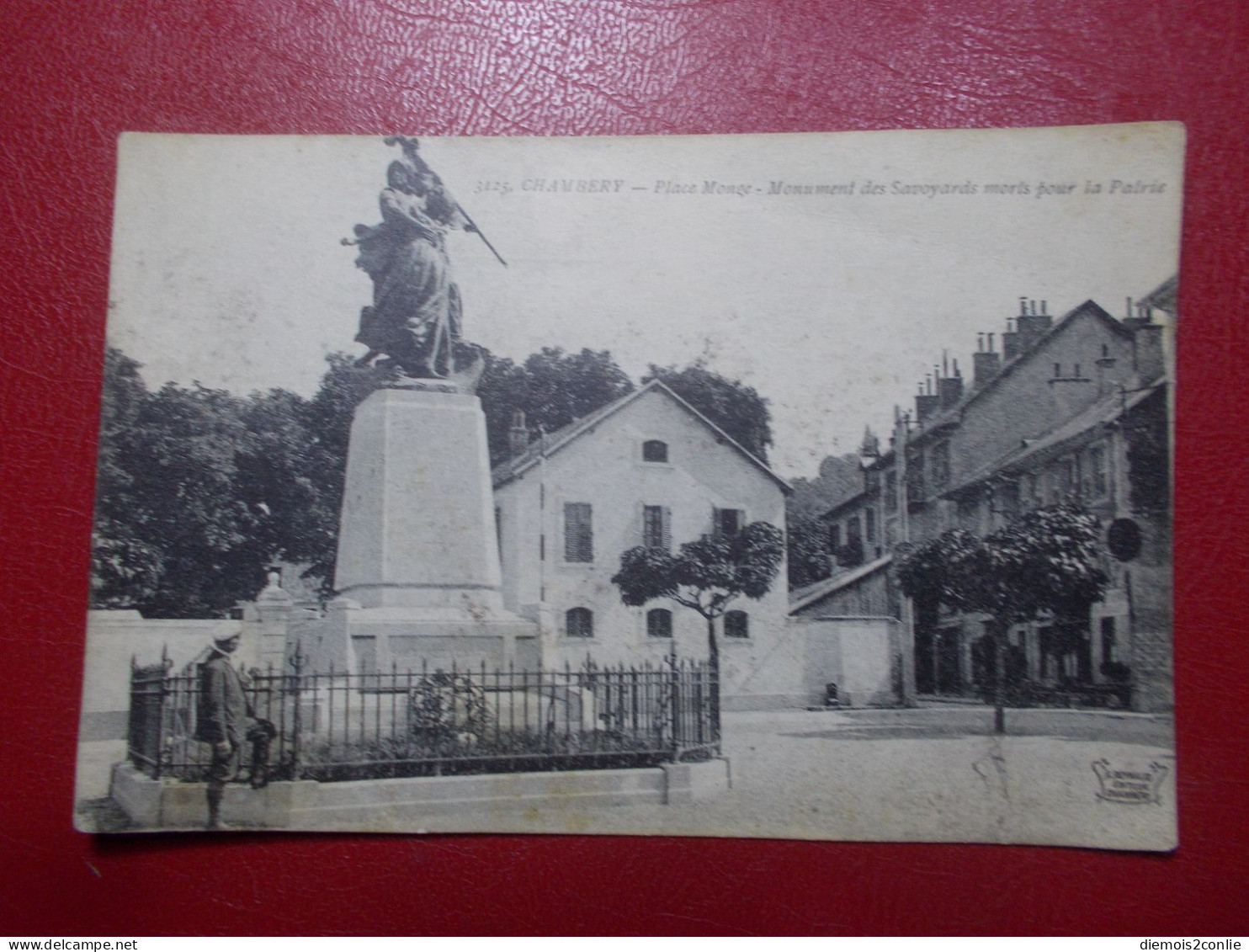 Carte Postale CPA - CHAMBERY (73) - Place Monge - Monument Des Savoyards Mort Pour La Patrie (B400) - Chambery