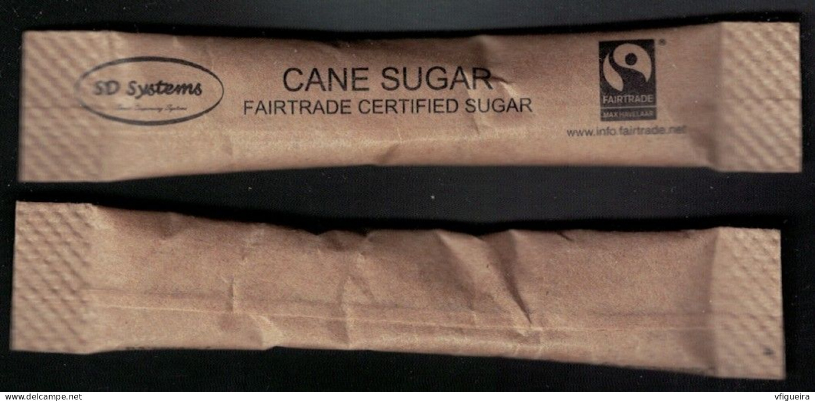 Sachet Sucre Sugar Bag Bûchette Cane Sugar Fairtrade Certified Sugar SD Systems - Zucchero (bustine)