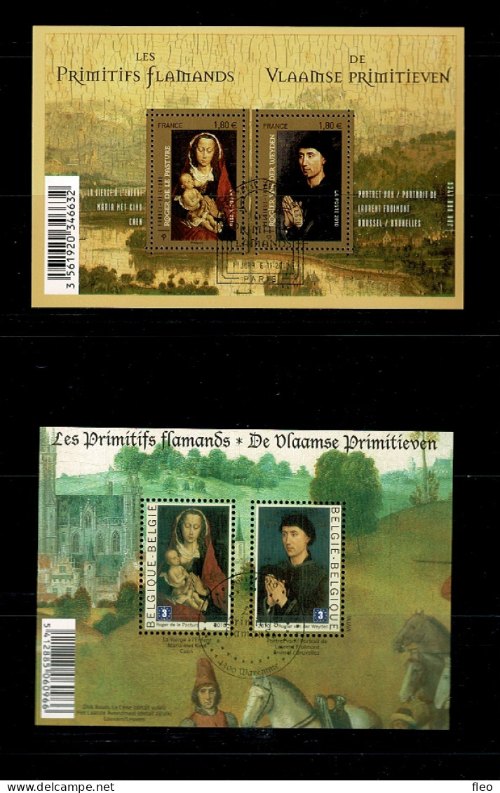 2010 BL.BELG.& FRANCE Gez.uitgifte (Belg. BL185)  Postfris Met 1édag Stempel : HEEL MOOI ! MNH Avec Cachet 1er Jour PARI - 2002-… (€)