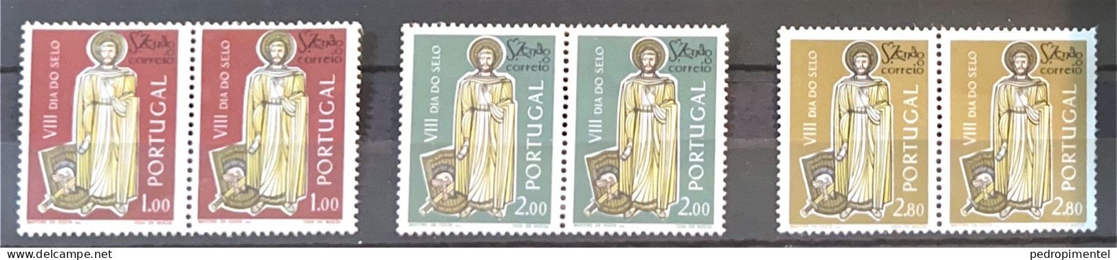 Portugal 1962 "Saint Zenon" Condition MNH #901-903 (pair) - Ungebraucht