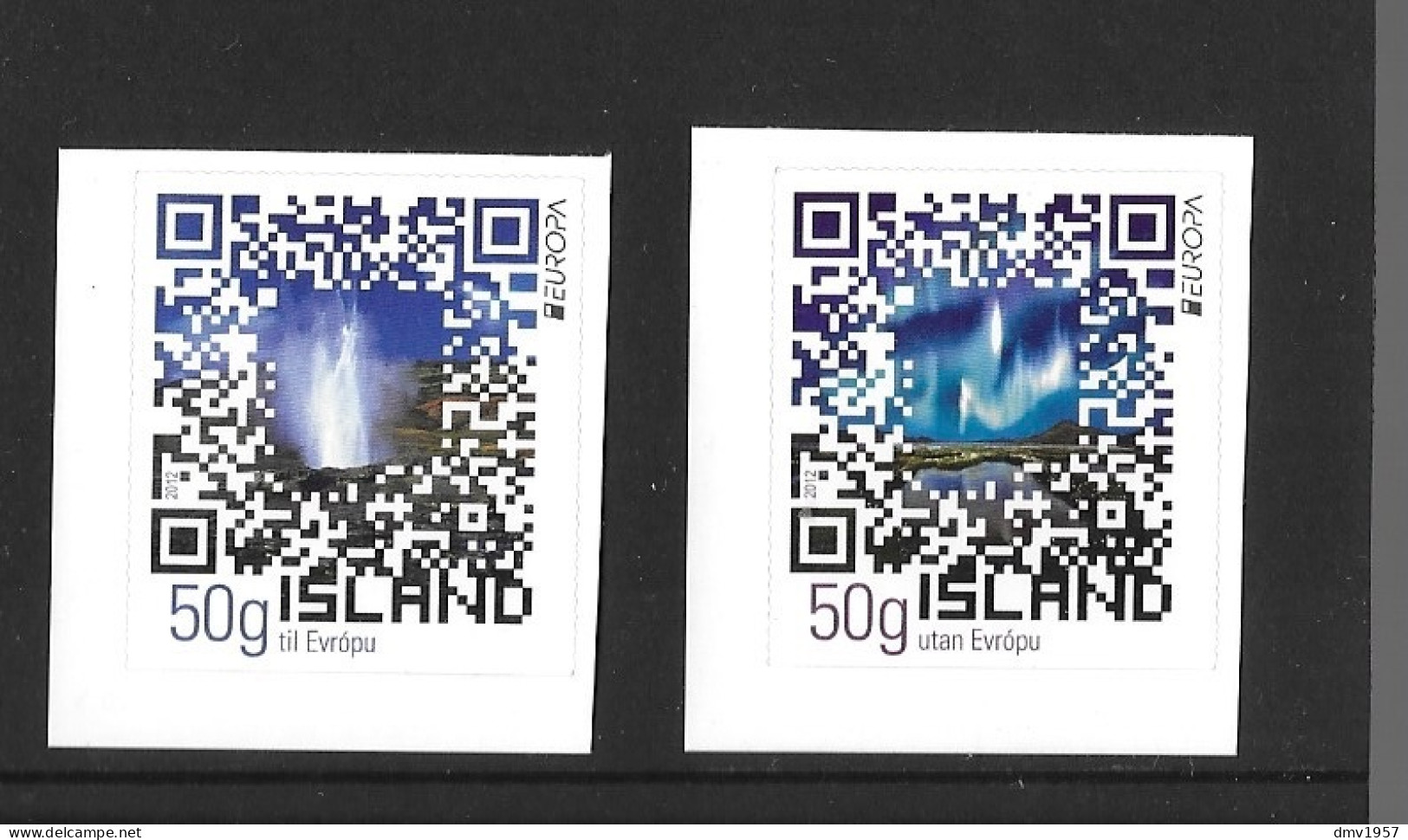Iceland 2012 MNH Europa. Visit Iceland S/A Booklet Stamps - Unused Stamps