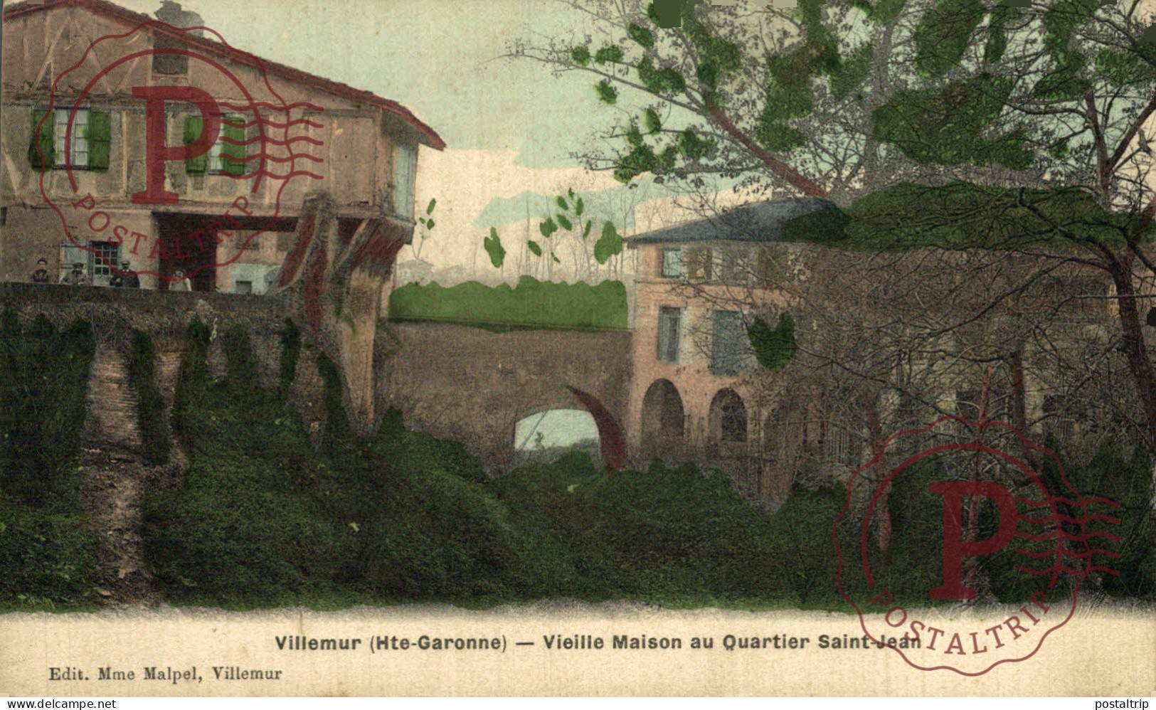 FRANCIA. FRANCE. VILLEMUR - Vieille Maison Au Quartier Saint Jean - Autres & Non Classés