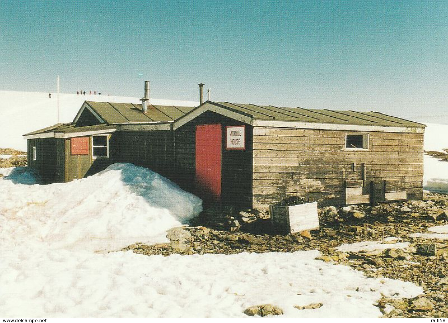 1 AK Antarctica / Antarktis * Das "Wordie Haus" Auf Winter Island - Diese Insel Gehört Zur Inselgruppe Argentine Islands - Other & Unclassified
