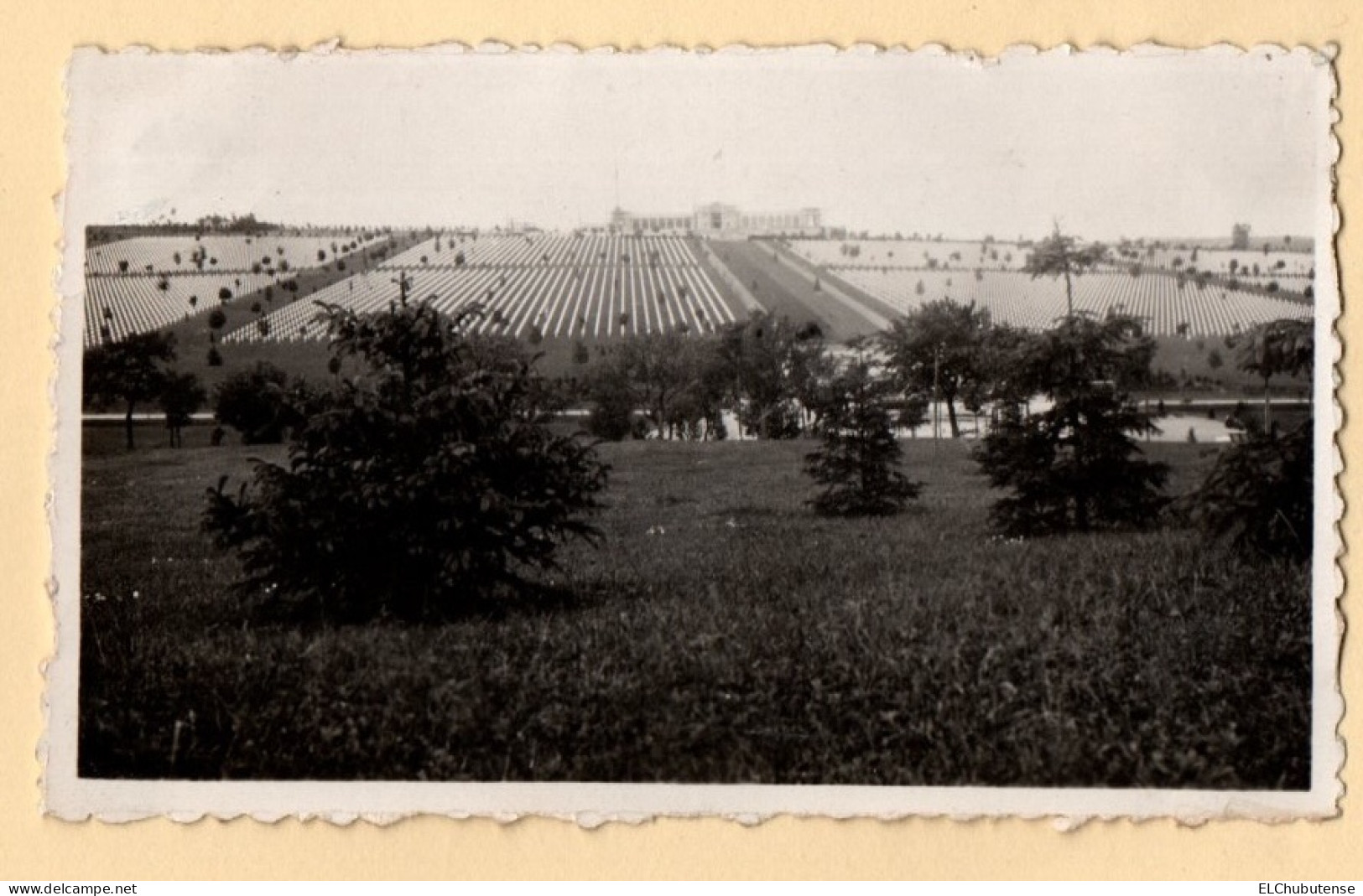 Lot Photos Visite Anciens Combattants Cimetière Américain Romagne Sous Montfacuon Argonne - Meuse Années 1930 - Orte