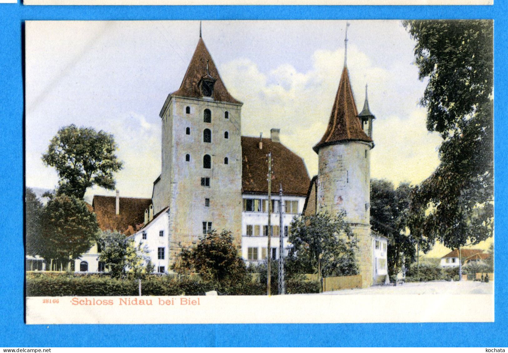VIX118, Schloss Nidau Bei Biel, Bienne, 28166, Non Circulée - Bienne