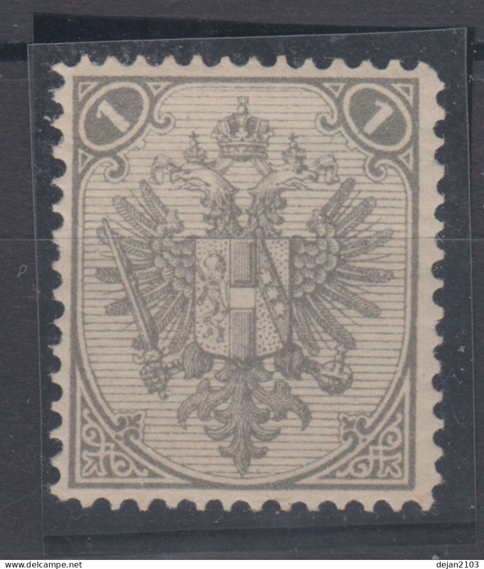 Bosnia And Herzegovina Austrian Occupation 1 Kr Perf. 13 1879 MH * - Bosnië En Herzegovina