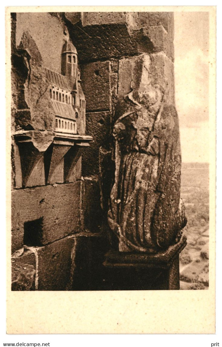 900 Jähr.Jub. Der Abtei-Ruine Limburg, Bad Dürkheim, Relief 1930 Unused Real Photo Postcard. Publ: Zimmermann Limburg - Bad Duerkheim