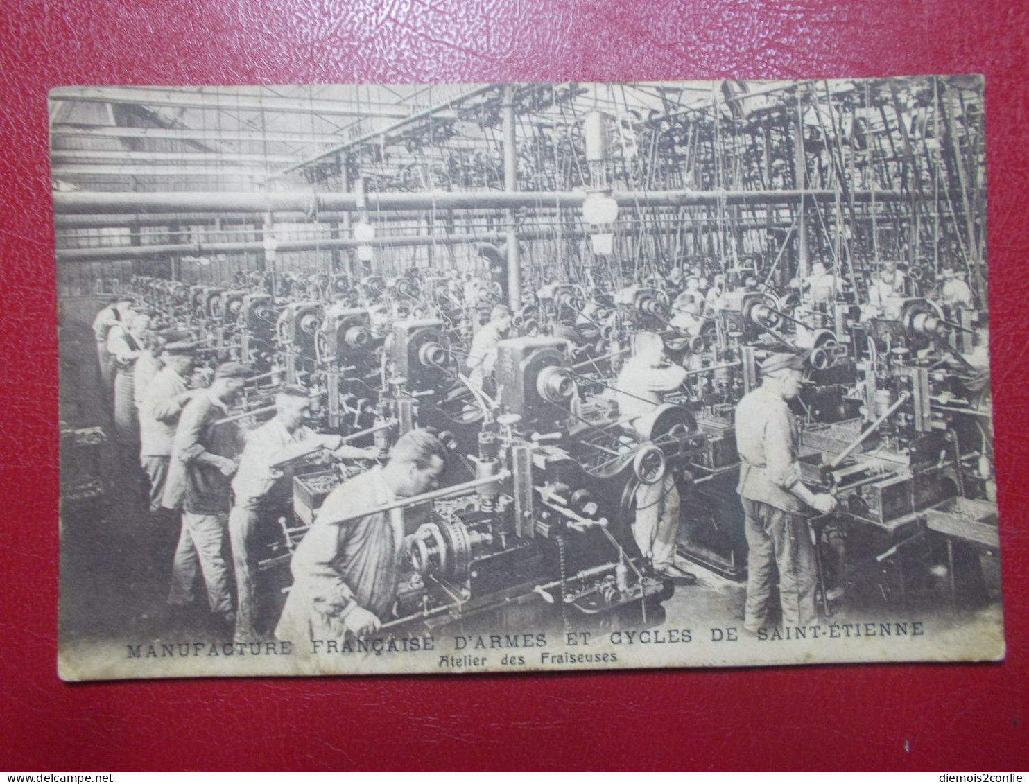 Carte Postale CPA - St ETIENNE (42) - Manufacture Française D'Armes Et Cycles - Ateliers Des Fraiseuses (B404) - Saint Etienne