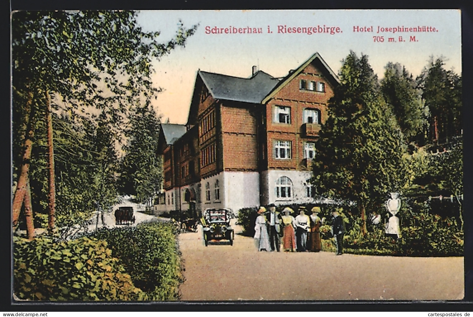 AK Schreiberhau I. Riesengebirge, Hotel Josephinenhütte  - Schlesien