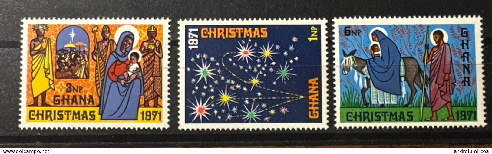 Ghana MNH  Christmas 1971 - Christmas