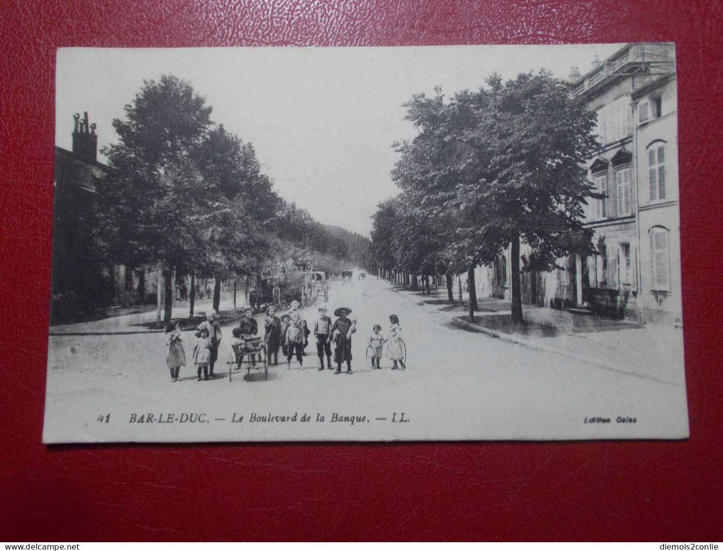 Carte Postale CPA - BAR LE DUC (55) - Boulevard De La Banque - Animation (B405) - Bar Le Duc