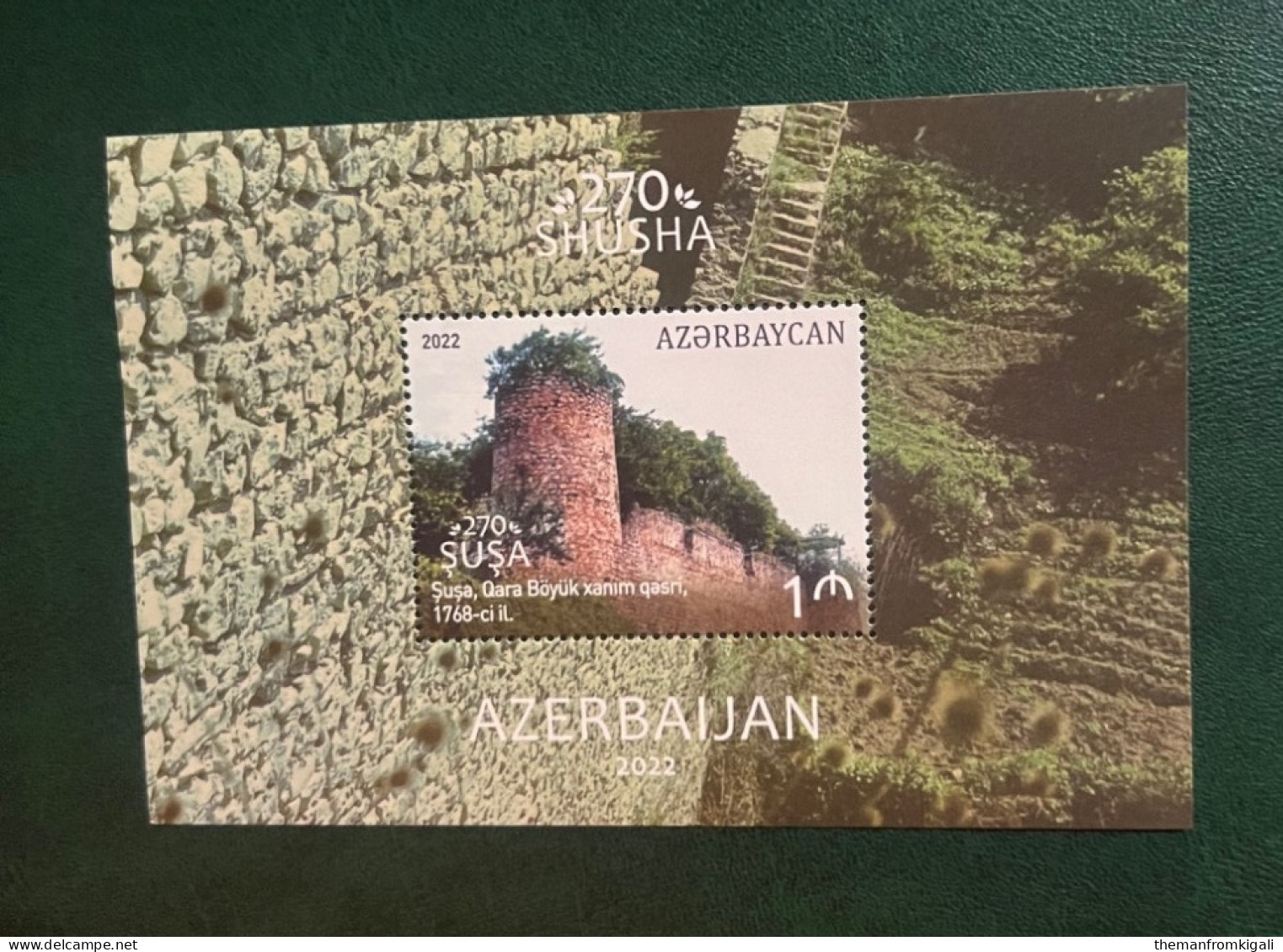 Azerbaijan 2022 - The 270th Anniversary Of Shusha. - Azerbaijan