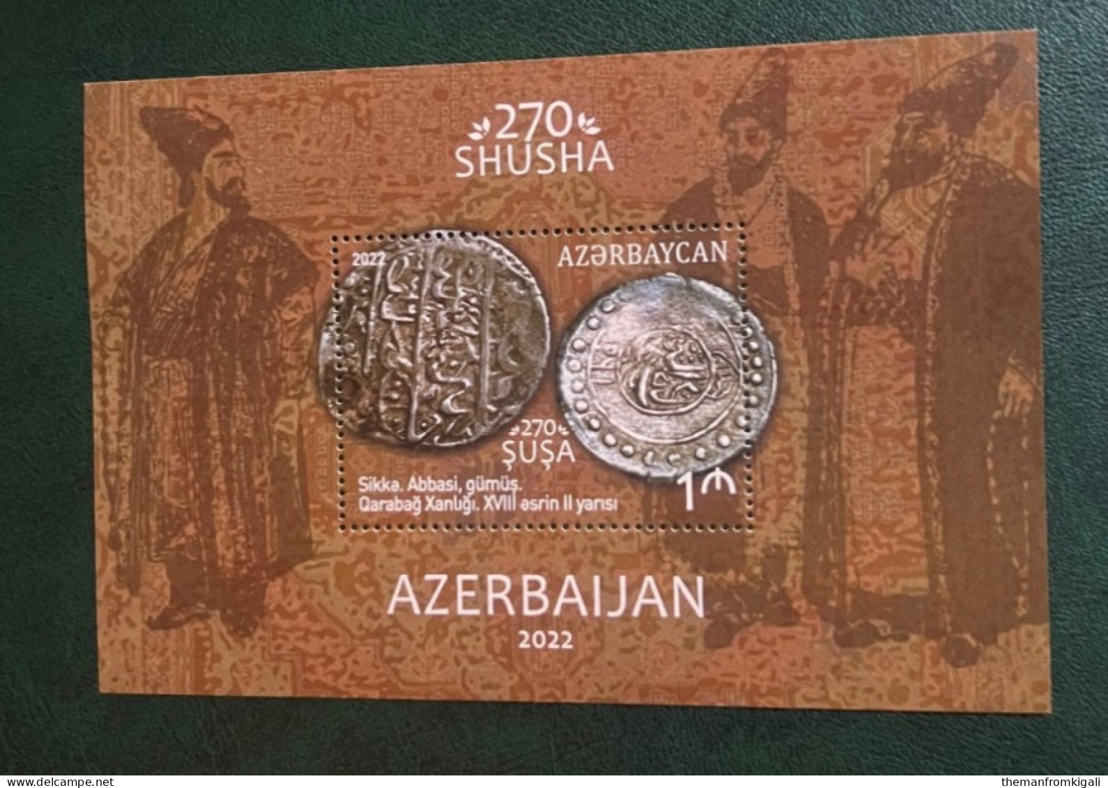Azerbaijan 2022 - The 270th Anniversary Of Shusha. - Azerbaïjan