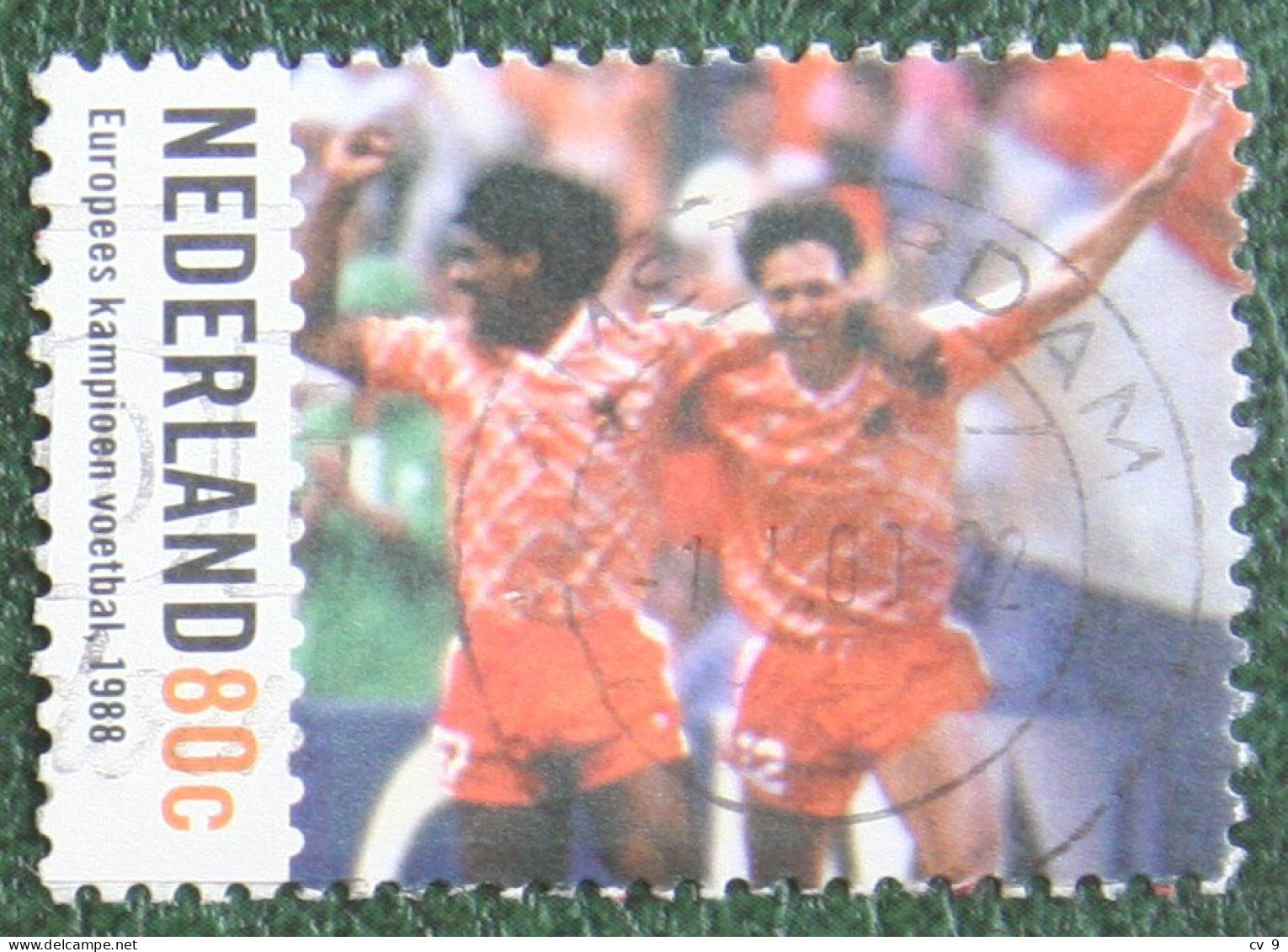 Hoogtepunten Uit De 20e Eeuw Soccer Football EK 88 NVPH 1848 (Mi 1746) 1999 Gestempeld / Used NEDERLAND / NIEDERLANDE - Used Stamps