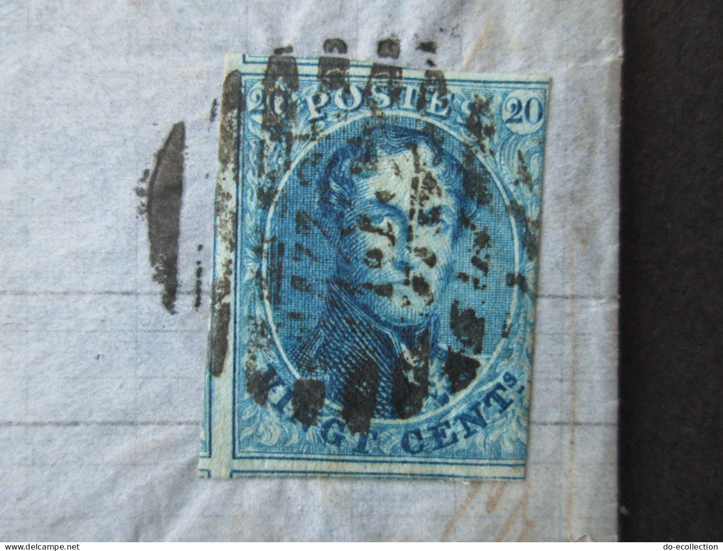 BELGIQUE 3 lettres HERVE 1855 LIEGE 1854 MARIEMBOURG 1863 timbres Leopold I 10c 20c Belgie Belgium timbre stamps