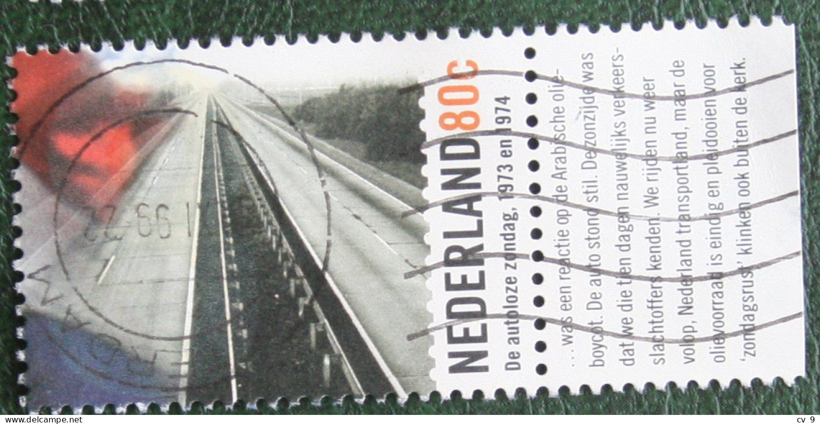 Hoogtepunten Uit De 20e Eeuw Autoloze Zondag NVPH 1845 (Mi 1743) 1999 Gestempeld / Used NEDERLAND / NIEDERLANDE - Used Stamps