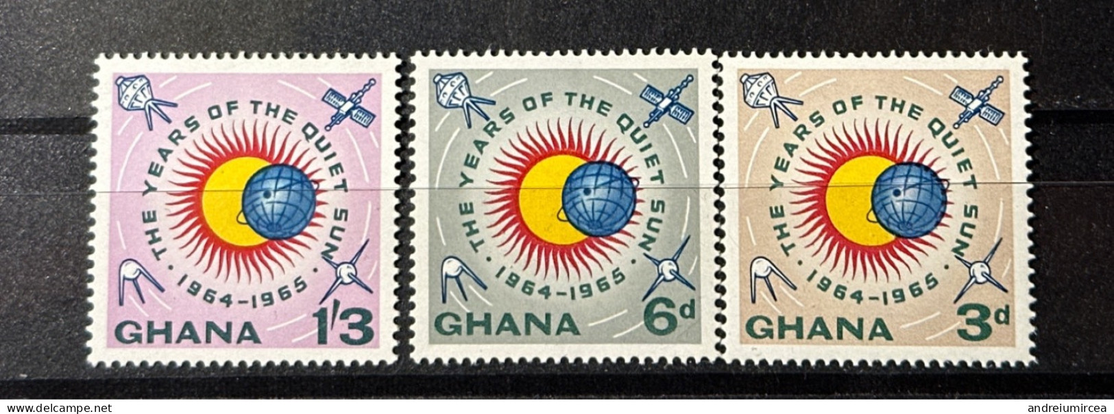 Ghana MNH  The Years Of The Quiet Sun 1964-1965 - Africa
