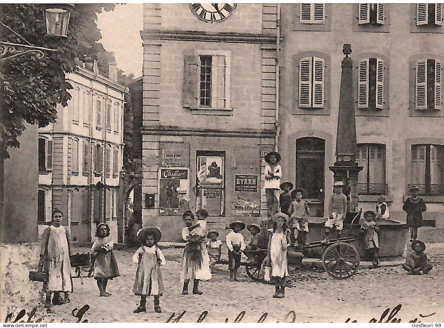 Nyon, Tour De L'Horloge / Carte Précurseur- Céligny 11.1.08  / Très Animée - Nyon