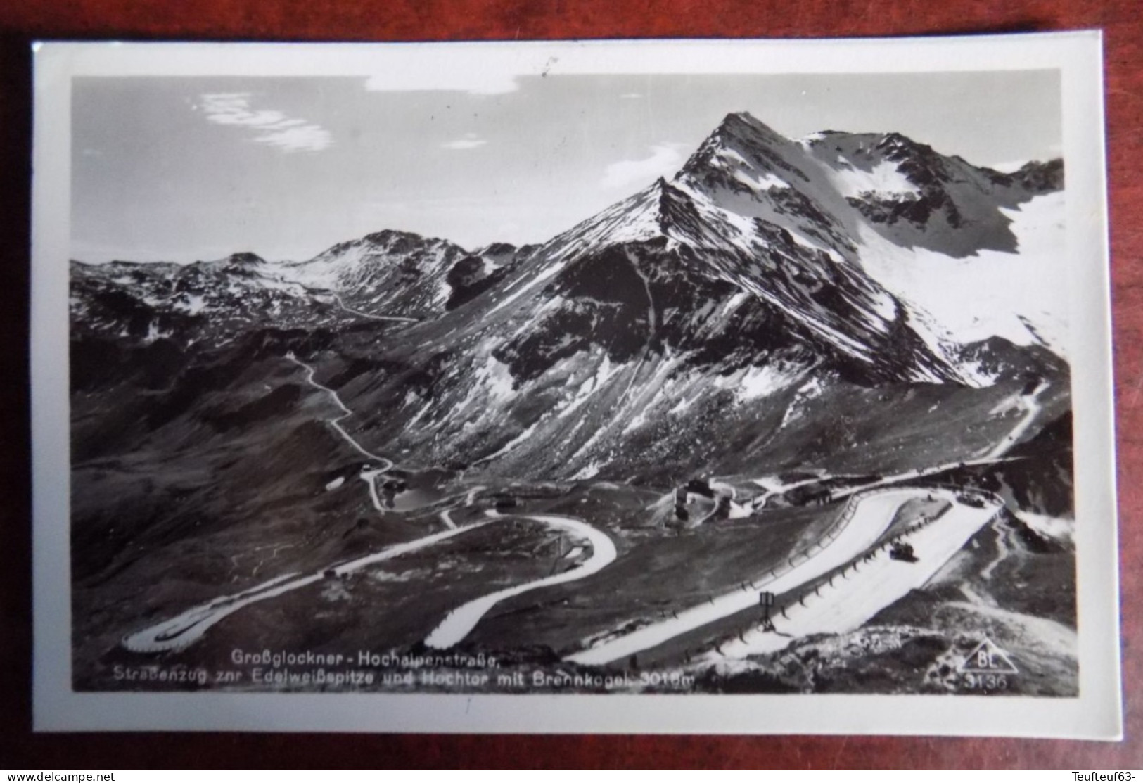 Carte Photo Grossglockner-Hochalpenstrasse - Lienz