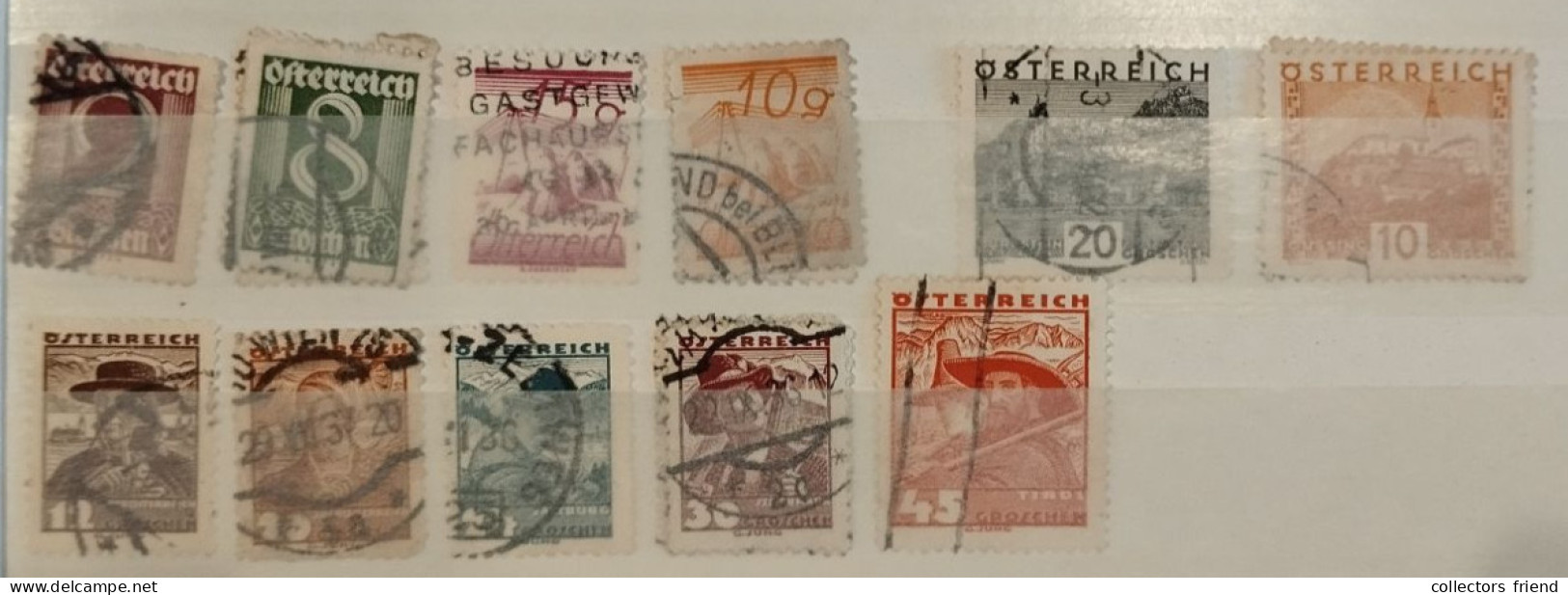 Österreich - Austria - Autriche - Small Collection Of MNH** And Used Stamps - Verzamelingen