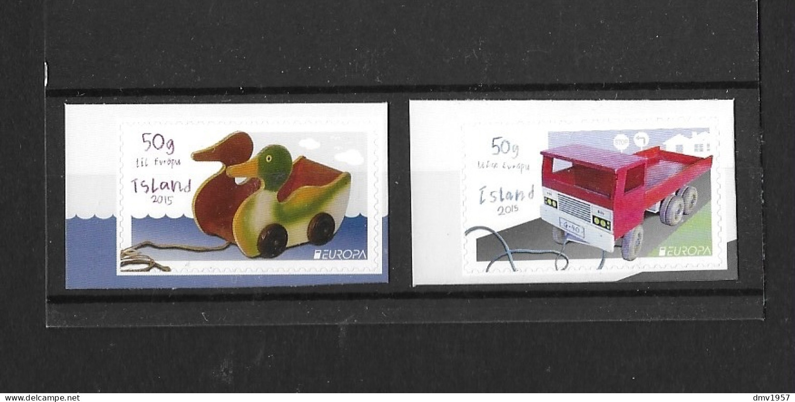 Iceland 2015 S/A Europa. Old Toys Booklet Stamps - Neufs