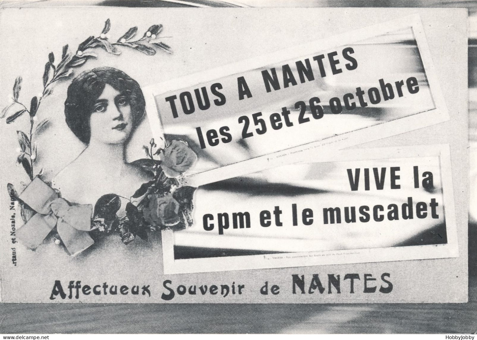 4: 1983 Beynes / Valence 1983 /Tous A Nantes Lesw 25 - 26 Octobre + 1 Salon De La CPM - Nantes Octobre 1986 - Bolsas Y Salón Para Coleccionistas