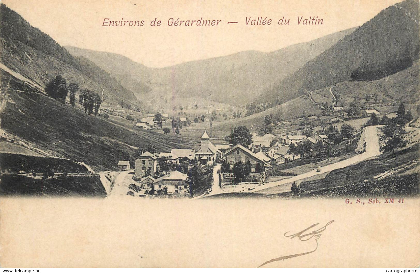 CPA France Gerardmer Vallee Du Valtin - Gerardmer