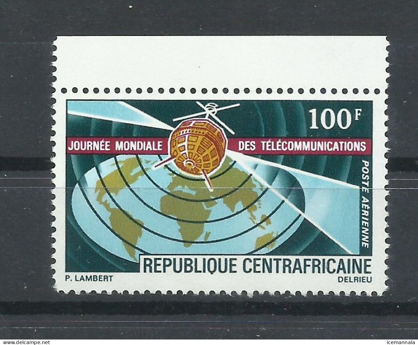 CENTROAFRICANA   YVERT  AEREO  92  MNH  ** - Afrique