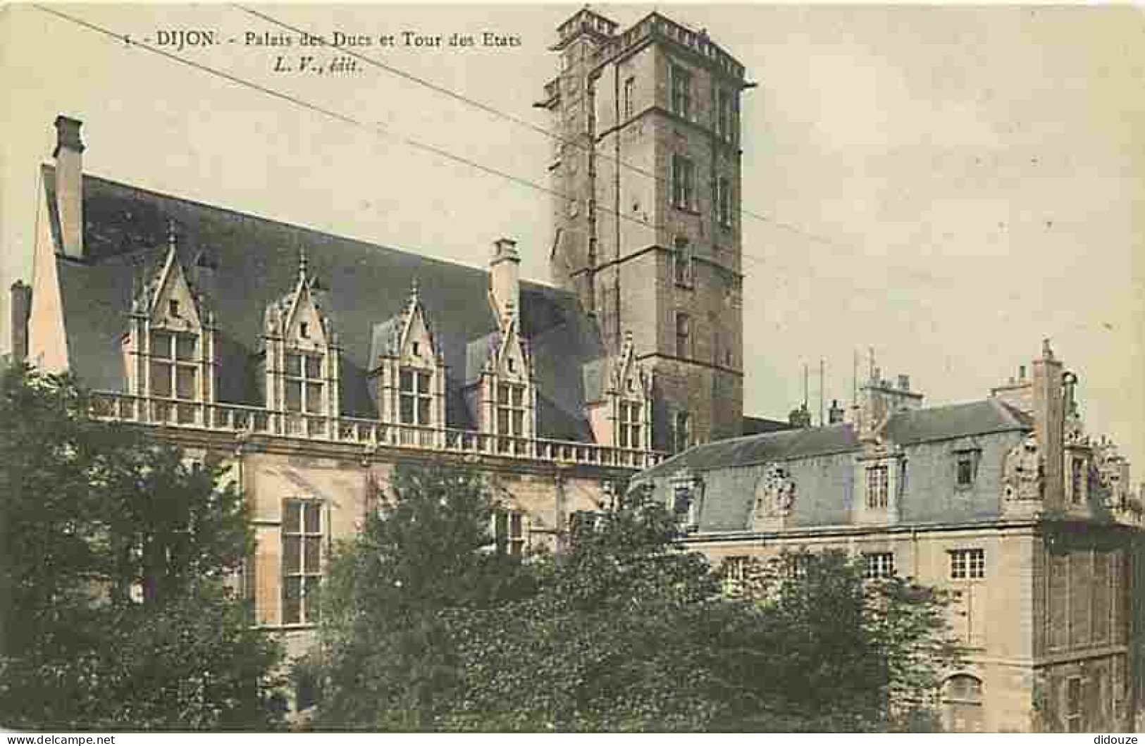 21 - Dijon - Palais Des Ducs Et Tour Des Etats - Colorisée - CPA - Voir Scans Recto-Verso - Dijon