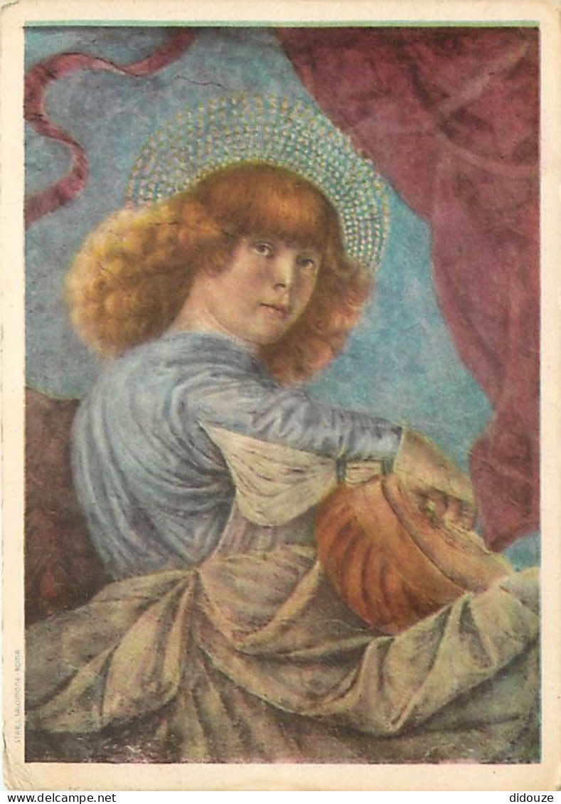 Art - Peinture Religieuse - Melozzo Da Forli - Angelo Musicante - Anges Musiciens - CPM - Voir Scans Recto-Verso - Tableaux, Vitraux Et Statues