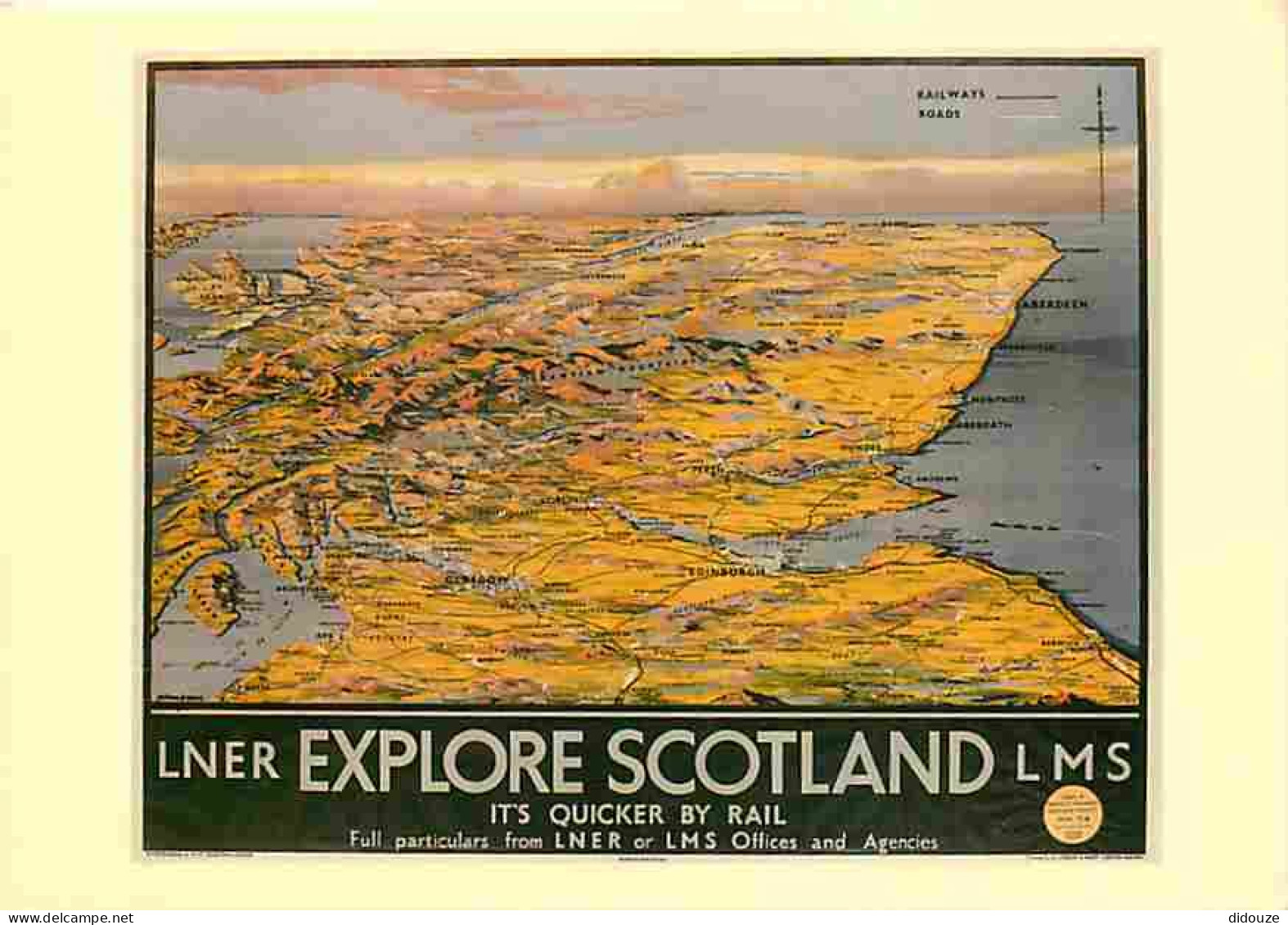 Publicite - Explore Scotland - Ecosse - Carte Neuve - CPM - Voir Scans Recto-Verso - Advertising