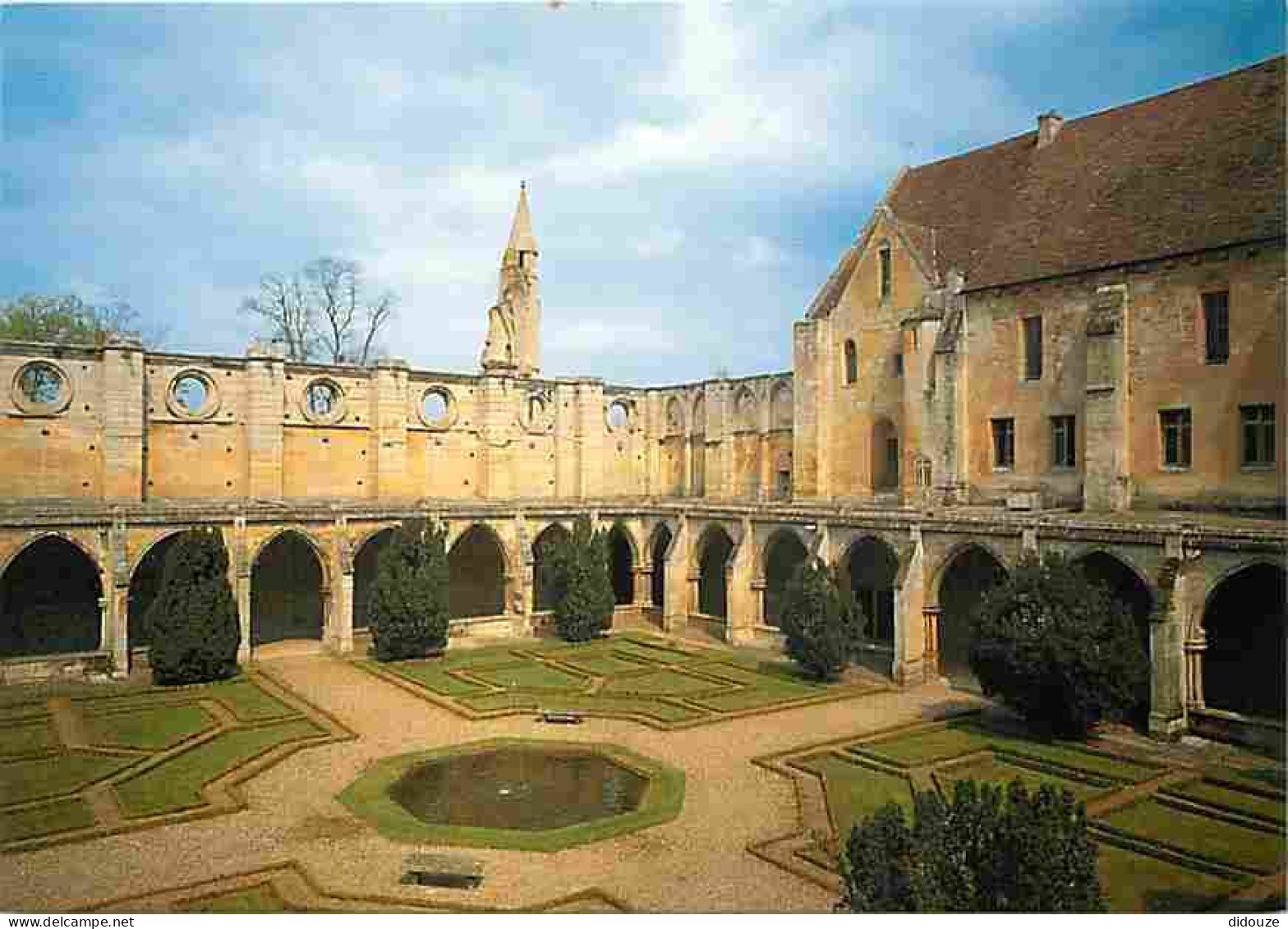 95 - Asnières Sur Oise - Abbaye De Royaumont - Le Cloitre Et La Tourelle De L'Abbatiale - Carte Neuve - CPM - Voir Scans - Asnières-sur-Oise