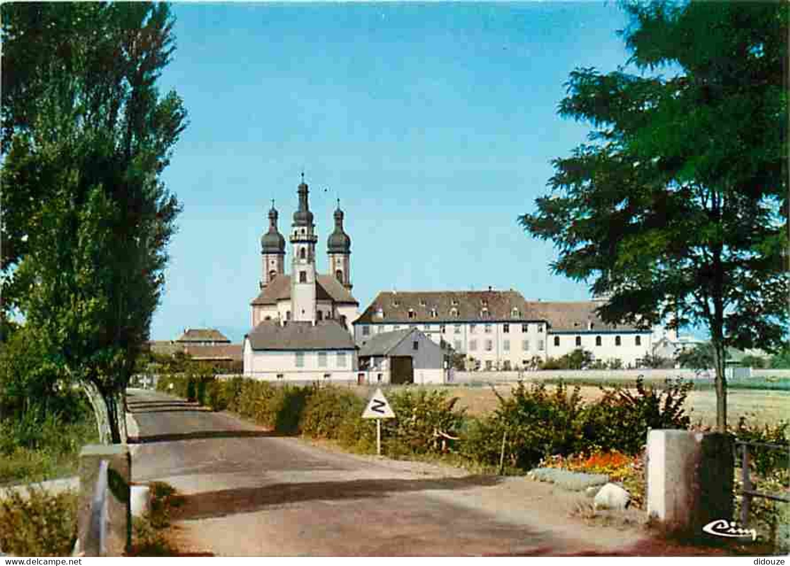 68 - Ebersmunster - Eglise Abbatiale Et Couvent - CPM - Voir Scans Recto-Verso - Otros & Sin Clasificación