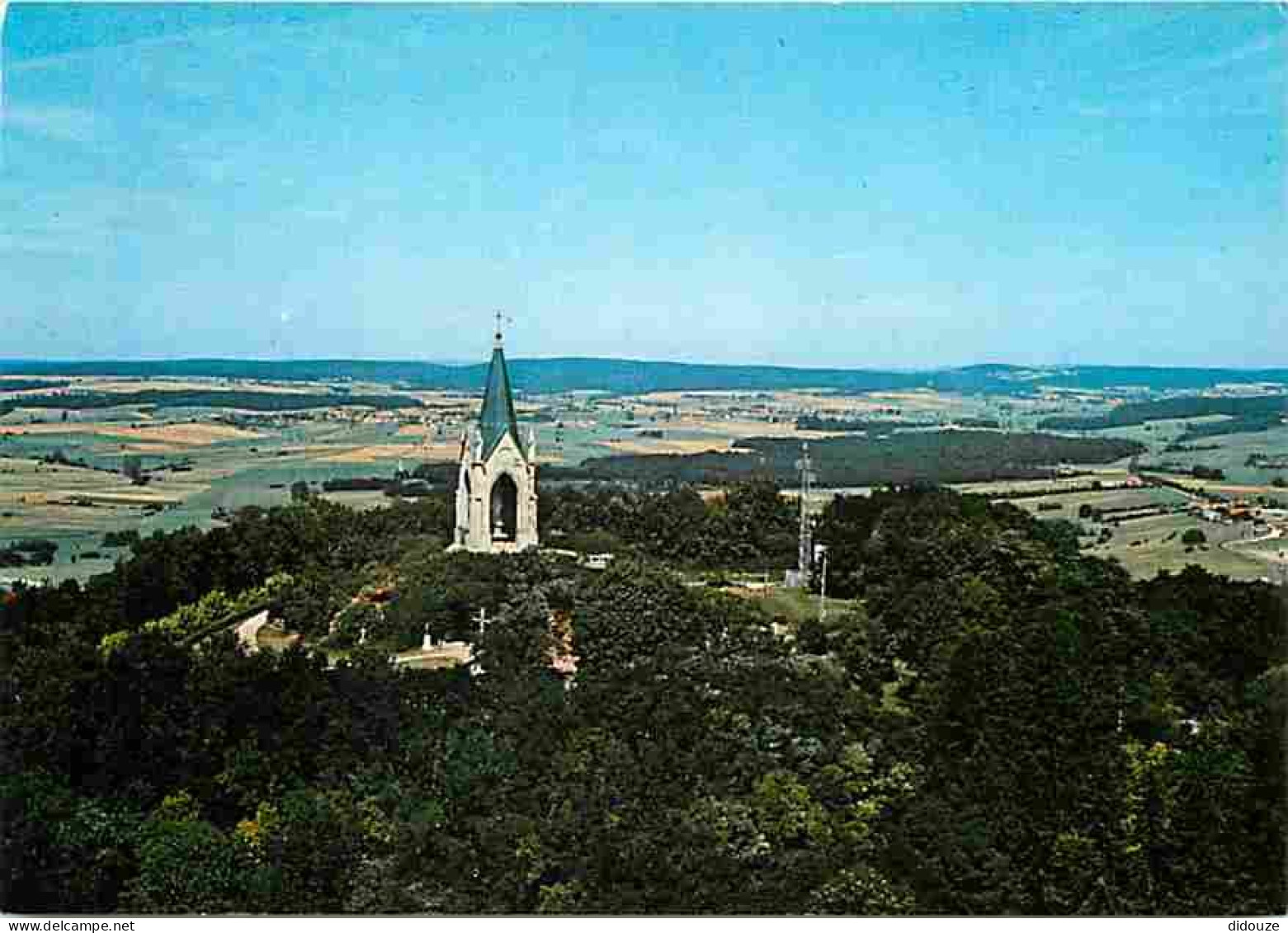 70 - Vesoul - La Colline Et La Chapelle Notre Dame De La Motte - Flamme Postale - Vue Aérienne - CPM - Voir Scans Recto- - Vesoul