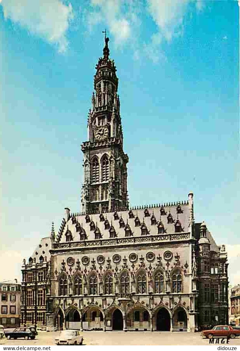 62 - Arras - L'Hotel De Ville Et Son Beffroi - Automobiles - Carte Neuve - CPM - Voir Scans Recto-Verso - Arras